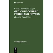 Gedichte Conrad Ferdinand Meyers