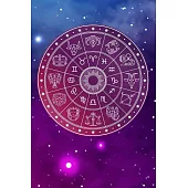 Notebook: Natal Chart Zodiac Astrology Design