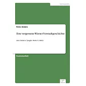 Eine vergessene Wiener Vorstadtgeschichte: Ada Christen: Jungfer Mutter (1892)