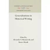 Generalizations in Historical Writing