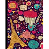 sweet love coffee paris: Journal (Diary, Notebook)