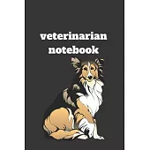 Veterinarian notebook: Lined Notebook, Journal Diary, Veterinarian Composition Notebook, Blank Lined Journal 120 Pages - Large (6 x 9inches)