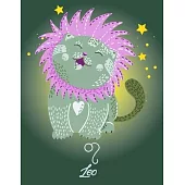 Leo: Cute Zodiac Cate Planner and Organizer Jan 2020 - Dec 2020