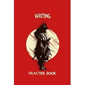 Writing Practice Book: Practisce Book For Japanese and Chinese or Calligraphy - 6x9 ’’’’ - 120 Genkouyoushi - Pages - For Kanji, Hiragana und K