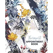 Therapist Appointment Book: Record Clients Appointments Therapy Logbook, Treatment Plans, Therapy Interventions, Note Taking Logbook Diary, Gifts