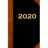 2020 Daily Planner 2020 Vintage Style Image 384 Pages: 2020 Planners Calendars Organizers Datebooks Appointment Books Agendas