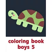 coloring book boys 5: Cute Chirstmas Animals, Funny Activity for Kids’’s Creativity