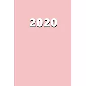 2020 Daily Planner 2020 Baby Pink Color 384 Pages: 2020 Planners Calendars Organizers Datebooks Appointment Books Agendas