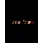 Architect Sketchbook: Graph Paper Sketch Journal for Architectural Planning, Design, Construction and Engineering