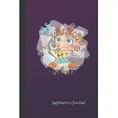 Sagittarius Journal: Planner and Brain Map Diary: Gift Astrology Zodiac Sun Sign Notebook