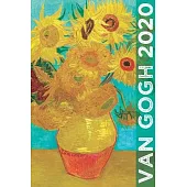 Van Gogh 2020: Art Planner and Datebook Monthly Weekly Scheduler and Organizer - Vertical Days Dated Layout with Monday Start - Aesth