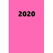 2020 Daily Planner 2020 Hot Pink Color 384 Pages: 2020 Planners Calendars Organizers Datebooks Appointment Books Agendas