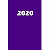 2020 Daily Planner 2020 Indigo Color 384 Pages: 2020 Planners Calendars Organizers Datebooks Appointment Books Agendas