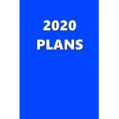 2020 Daily Planner 2020 Plans Blue Color 384 Pages: 2020 Planners Calendars Organizers Datebooks Appointment Books Agendas