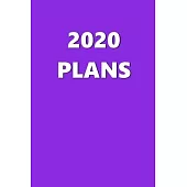 2020 Daily Planner 2020 Plans Violet Color 384 Pages: 2020 Planners Calendars Organizers Datebooks Appointment Books Agendas