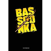 Bassoonka: Dotted Punkteraster Notizbuch A5 - Fagott Musiker Notizbuch I Orchester Fagottisten Instrumen Spruch Geschenk I Katze