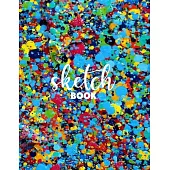 Blank Drawing Sketchbook: Notebook for Drawing, Writing, Painting, Sketching or Doodling, 8.5