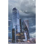 Notebook: Moscow City Megalopolis Russia Russian