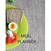 Meal Planner: 55 Week Meal Planner, Shopping List, Organizer Notebook & Productivity Journal. Planner For a Daily Meals, Tracker, Di