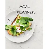 Meal Planner: 55 Week Meal Planner, Shopping List, Organizer Notebook & Productivity Journal. Planner For a Daily Meals, Tracker, Di