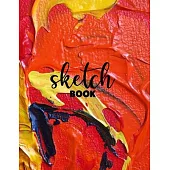 Blank Drawing Sketchbook: Notebook for Drawing, Writing, Painting, Sketching or Doodling, 8.5