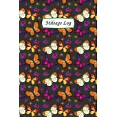 Mileage Log: Professional Mileage Log Book: Mileage & Gas Journal: Mileage Log For Work: Mileage Tracker For Business