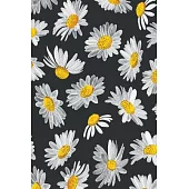 Notes: Daisies / Medium Size Notebook with Lined Interior, Page Number and Daily Entry Ideal for Organization, Taking Notes,