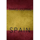 Travel Journal Spain: Blank Lined Travel Journal. Pretty Lined Notebook & Diary For Writing And Note Taking For Travelers.(120 Blank Lined P