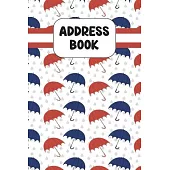 Address Book: Cute Address Book with Alphabetical Organizer, Names, Addresses, Birthday, Phone, Work, Email and Notes