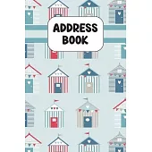 Address Book: Cute Address Book with Alphabetical Organizer, Names, Addresses, Birthday, Phone, Work, Email and Notes
