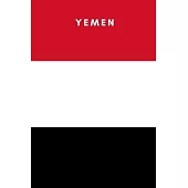 Yemen: Country Flag A5 Notebook to write in with 120 pages