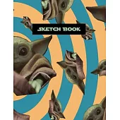 Sketch Book: Practice Drawing, Write, Doodle, 8.5 x 11 Large Blank Pages: Notes, Sketching Pad, Creative Diary and Journal (Baby Yo