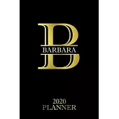 Barbara: 2020 Planner - Personalised Name Organizer - Plan Days, Set Goals & Get Stuff Done (6x9, 175 Pages)