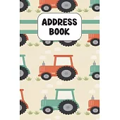 Address Book: Cute Address Book with Alphabetical Organizer, Names, Addresses, Birthday, Phone, Work, Email and Notes