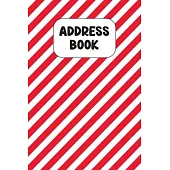 Address Book: Cute Address Book with Alphabetical Organizer, Names, Addresses, Birthday, Phone, Work, Email and Notes