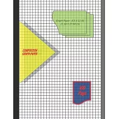 Graph Paper Notebook 8.5 x 11 IN, 21.59 x 27.94 cm: 1/4 inch thin = 0.25