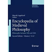 Encyclopedia of Medieval Philosophy: Philosophy Between 500 and 1500