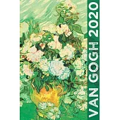 Van Gogh 2020: Art Planner and Datebook Monthly Weekly Scheduler and Organizer - Vertical Days Dated Layout with Monday Start - Aesth