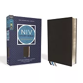 NIV Study Bible, Fully Revised Edition, Genuine Leather, Calfskin, Black, Red Letter, Comfort Print