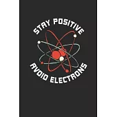 Stay Positive: Blank Lined Notebook (6
