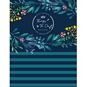 Things To Do Notebook: Daily Schedule Organizer for 3 Month - To Do List Planner - Task Management Notebook - Daily Checklist Journal - Hourl