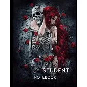 student notebook: Composition Notebook - 8.5 x 11 - College Ruled 120 Pages