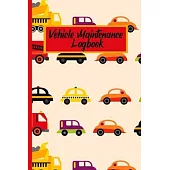 Vehicle Maintenance Logbook: Pink Cars and Trucks Repairs and Maintenance Record Journal Notebook to Track your Personal Vehicle Maintenance of you