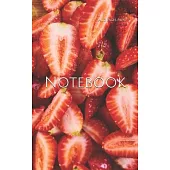 Notebook: Strawberry Red Diet Healthy Eating