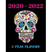 3 Year Planner: 3 Year Calendar Planner for January 2020 - December 2022, Includes Contacts + Notes Page, 36 Month Planner, 3 Year Mon