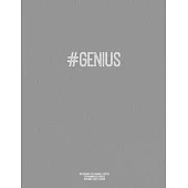 Notebook for Cornell Notes, 120 Numbered Pages, #GENIUS, Grey Cover: For Taking Cornell Notes, Personal Index, 8.5