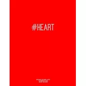 Notebook for Cornell Notes, 120 Numbered Pages, #HEART, Red Cover: For Taking Cornell Notes, Personal Index, 8.5