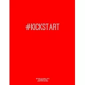 Notebook for Cornell Notes, 120 Numbered Pages, #KICKSTART, Red Cover: For Taking Cornell Notes, Personal Index, 8.5