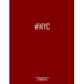 Notebook for Cornell Notes, 120 Numbered Pages, #NYC, Burgundy Cover: For Taking Cornell Notes, Personal Index, 8.5