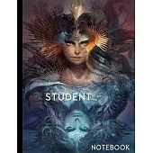 student notebook: Notebook (Composition Book, Journal) (8.5 x 11 Large)